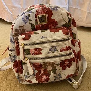 Floral backpack